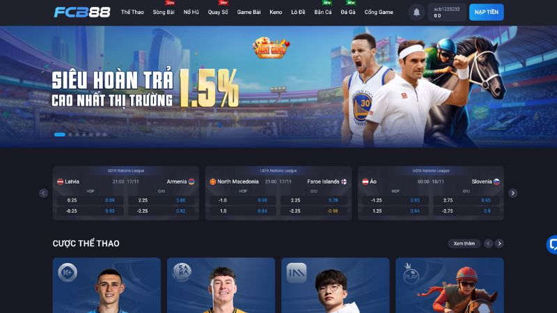 Nhà cái FCB88 - trang web cá cược uy tín số 1 Việt Nam Nhà cái FCB88 - trang web cá cược uy tín số 1 Việt Nam