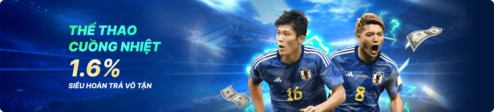 Khuyến mãi hoàn trả thể thao tại nhà cái fc88